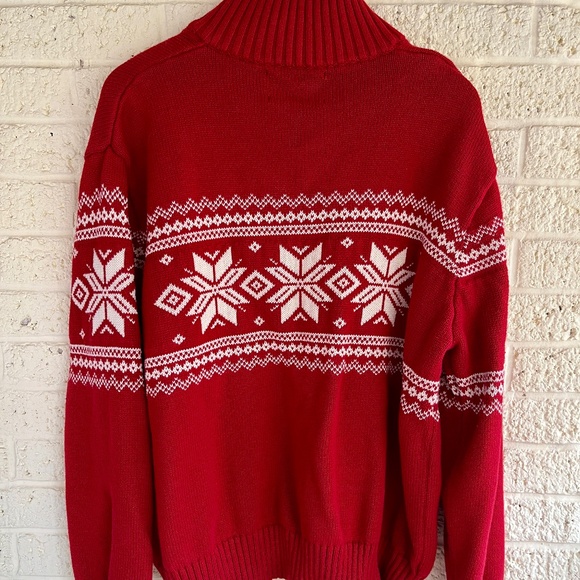 Men's Winter Quarter Zip Sweater (XL) - Picture 5 of 7